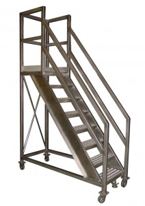 STAINLESS MOBILE WORK PLATFORM